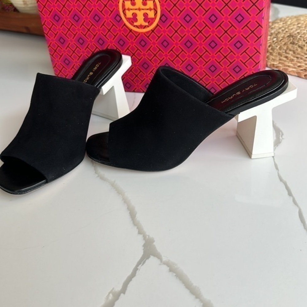 Block T Mule Sandal